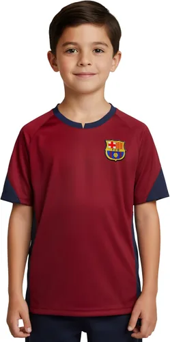Miniatura 9 de Icon Sports Camiseta con licencia oficial del FC Barcelona para el Día del Juego, unisex para niños