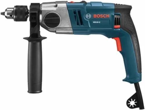 Miniatura 7 de Bosch HD18 – taladro percutor de dos velocidades, 1/2 pulgadas.