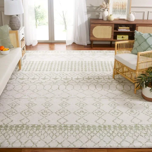 Miniatura 61 de SAFAVIEH Tulum Collection - Alfombra decorativa de 2 x 3 pies, diseño marroquí bohemio envejecido, no desprende pelusa y fácil de limpiar, ideal