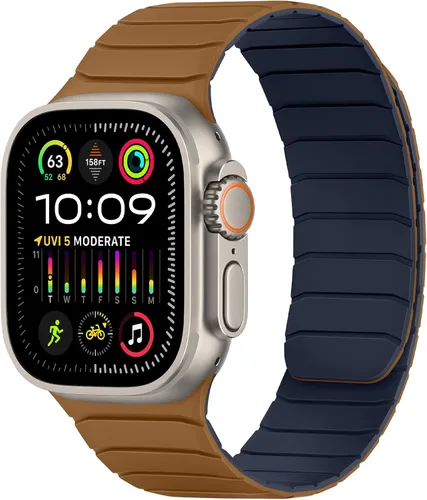 Miniatura 20 de Tasikar Bandas Magnéticas Compatibles con Apple Watch 42mm (Serie 11/Serie 10) 41mm 40mm 38mm, Correa de Reemplazo de Silicona Suave para iWatch SE