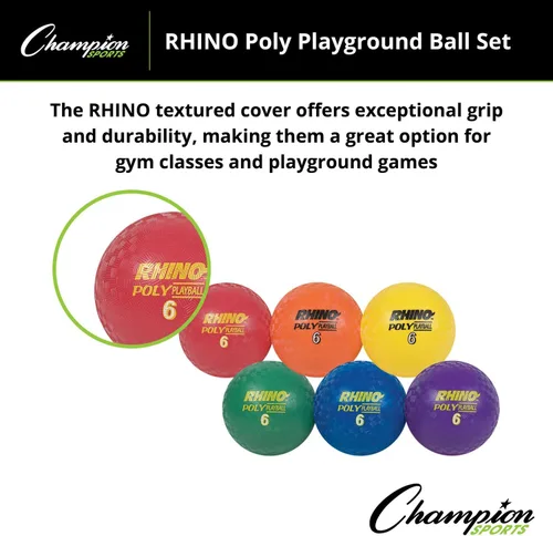 Miniatura 10 de Champion Sports Juego de bolas de juegos de polietileno