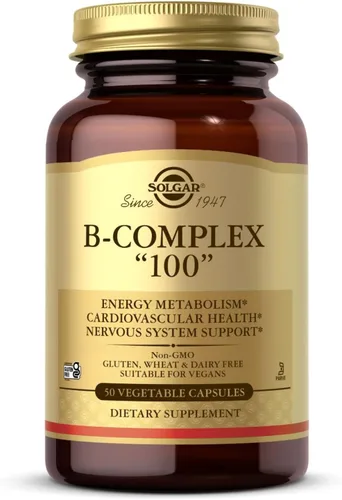 Miniatura 4 de B-Complex "100" Solgar 100 Tabs