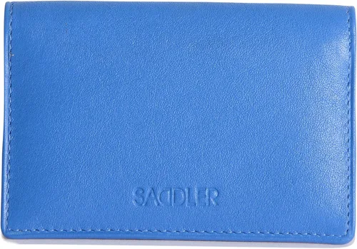 Miniatura 2 de SADDLER Lujoso tarjetero delgado de cuero para mujer, tarjetero de negocios, tarjetero para tarjetas de presentación, cartera para tarjetas