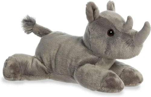 Miniatura 17 de Aurora® Adorable Flopsie™ - Animal de peluche con diseño de tiburón, facilidad para jugar, compañeros intemporales, color gris, 12 pulgadas