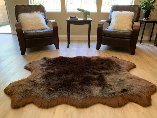 Miniatura 87 de LAMBZY Alfombra de pelo de oveja sintética, hipoalergénica, súper suave, sedosa para sala de estar, habitación de los niños, sofá