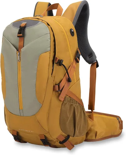 Miniatura 7 de Mochila de senderismo de 40 litros, mochila de senderismo impermeable con cubierta para lluvia, bolsa de camping grande para deportes al aire libre