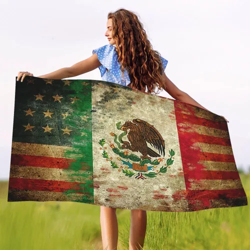 Miniatura 3 de Banderas de México de 3 x 5 pies, divertida bandera mexicana para el hogar, patio, casa, jardín, fiesta de vacaciones, decoración