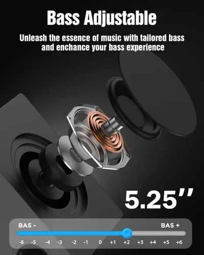 Miniatura 7 de Hiwill Barra de sonido de 5.1 canales, con subwoofer grande de 5.25 pulgadas, sistema envolvente Dolby Atmos, 2 altavoces traseros con cable barra