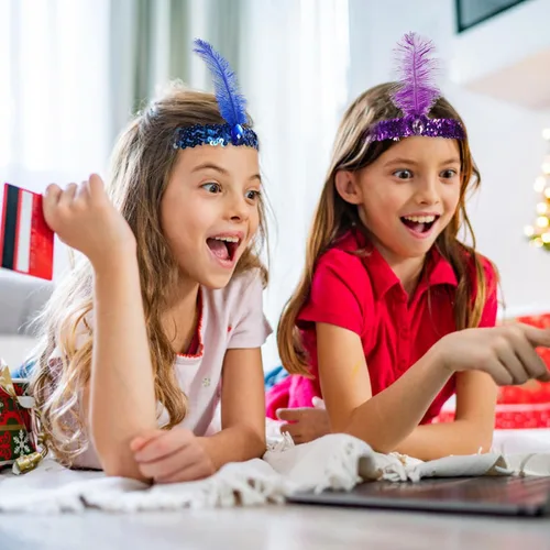 Miniatura 6 de Lurrose 6 diademas de lentejuelas con diseño de plumas de los años 20 para mujeres y niñas, accesorios de disfraz de gran Gatsby
