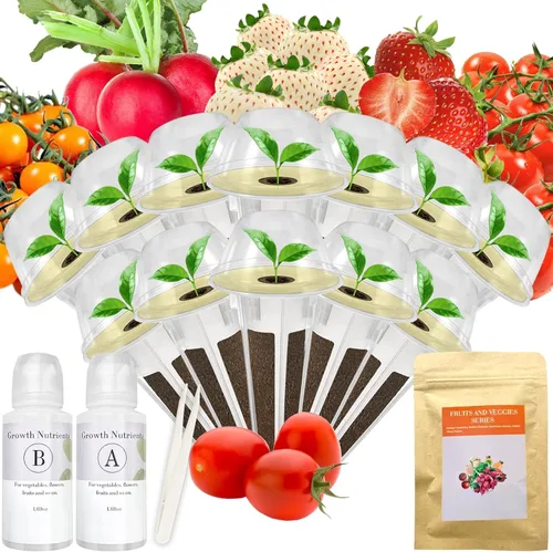 Miniatura 8 de Kit de cápsulas de semillas de hierbas gourmet para AeroGarden, idoo, Ahopegarden, MUFGA Hydroponics Garden con albahaca, perejil, tomillo, menta