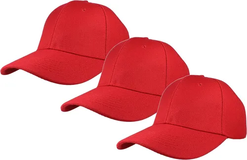 Miniatura 45 de Gelante - Gorra lisa de béisbol ajustable con correa trasera (3 unidades)