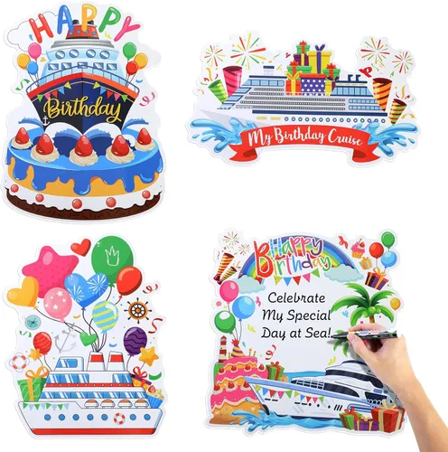 Miniatura 10 de PHOGARY imanes de graduación 2025 decoraciones de puerta de crucero adhesivos magnéticos de brillo 17 piezas, imanes negros y dorados