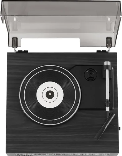 Miniatura 9 de Crosley CR6042A-BK Scout - Tocadiscos Bluetooth de 3 velocidades con altavoces integrados, color negro
