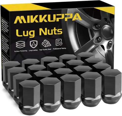 Miniatura 19 de MIKKUPPA Tuercas de llanta M14x2.0 – Repuesto para ruedas de fábrica Ford F150 Expedition Lincoln Navigator Factory 2003-2014 – 24 tuercas Plateado