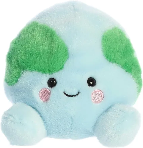 Aurora® Adorable Palm Pals™ Eve Earth™ - Divertido peluche coleccionable para coleccionistas de niños y adultos, perfecto para decorar habitaciones