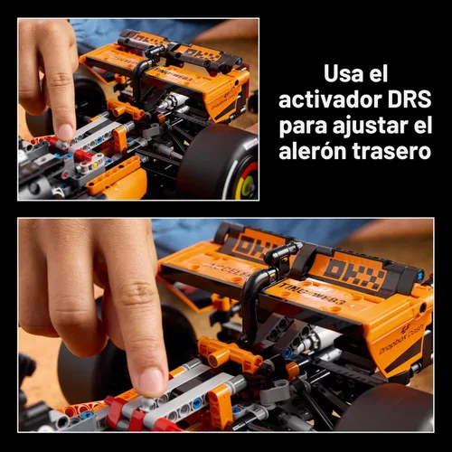 Miniatura 5 de LEGO Technic McLaren MCL39 F1 - Juego de construcción de automóviles para adultos, decoración de habitación u oficina para hombres y mujeres, a