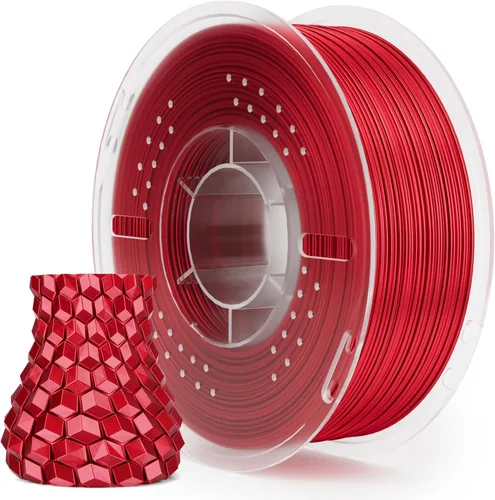Miniatura 12 de ELEGOO Filamento PLA Seda Cobre 1.75mm 1KG, Filamento para Impresora 3D con Precisión Dimensional +/- 0.02mm, Carrete de 1kg (2.2lbs) Compatible