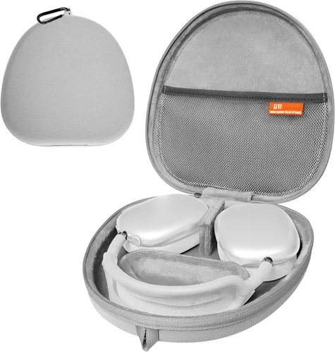 Miniatura 9 de Funda de viaje Sleep Mode para AirPods Max, funda rígida de transporte GEVO para auriculares Apple AirPods Max, bolsa de almacenamiento portátil Azul
