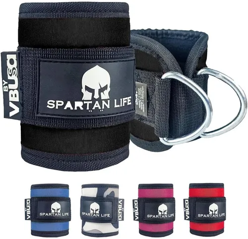 Correa de tobillo para máquina de cable y bandas de resistencia, puños de tobillo para entrenamiento, bandas de tobillo ideales para entrenamiento,