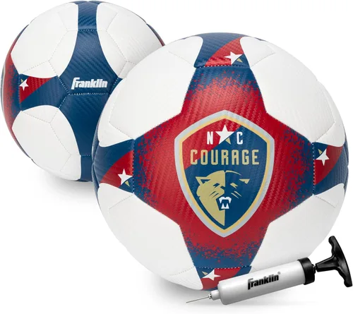 Miniatura 27 de Franklin Sports - Pelotas de fútbol del equipo NWSL - Pelotas de fútbol para niños + adultos - Pelotas de fútbol para niños + niñas - Pelota
