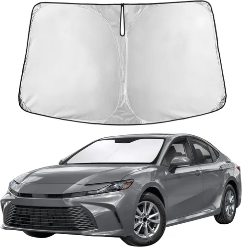 Miniatura 20 de Autovir Parasol para parabrisas Rivian R1S 2022-2024 2025 2026, parasol para ventana delantera, protección UV, bloqueador de calor, accesorios