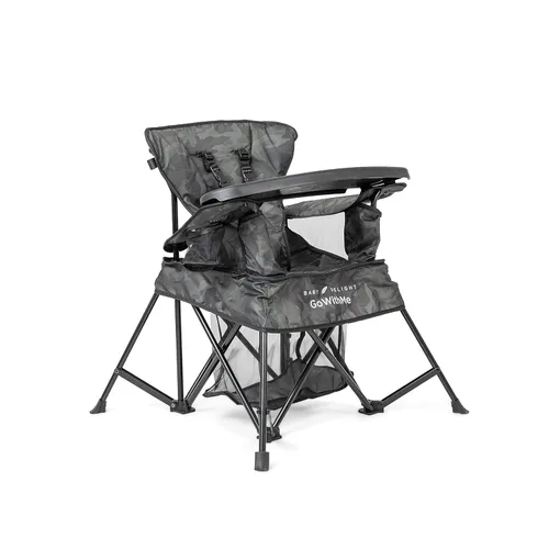 Miniatura 5 de Baby Delight Silla Portátil Go with Me Venture Para interior y exterior Toldo solar 3 etapas de crecimiento para niños Camuflaje carbón