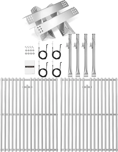 Miniatura 17 de Rejillas de cocina de 17 pulgadas para Home Depot Nexgrill 720-0830H 720-0830D 720-0783E 720-0783C para piezas de repuesto Nexgrill de 4 quemadores