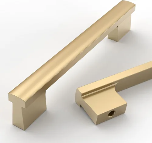 Miniatura 37 de Asidrama - Paquete de 10 tiradores de gabinete de 3 pulgadas (76mm) de níquel satinado cepillado, tiradores de gabinete de níquel satinado, herrajes