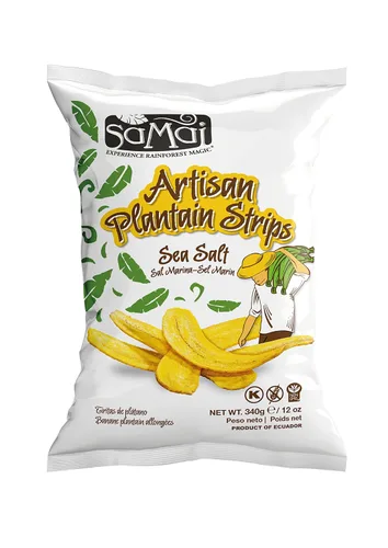 Miniatura 28 de SAMAI Chips de plátano de chile de 2.65 onzas, paquete de 15 unidades, totalmente naturales, sin OMG, sin gluten y Kosher