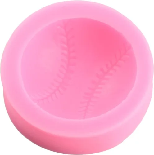 Miniatura 9 de ZiXiang Moldes de silicona para béisbol, bate de béisbol, guante, sombrero, fondant, baloncesto, fútbol, rugby, chocolate para decoración
