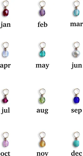 Miniatura 5 de EFYTAL Collar con inicial, pequeño disco personalizado relleno de oro delicado con dije del mes de nacimiento