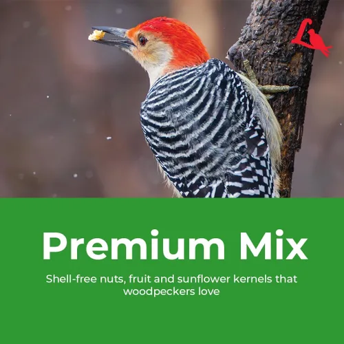 Miniatura 8 de Lyric Woodpecker - Semilla de ave silvestre sin desperdicio, con frutos secos, frutos secos y semillas sin cáscara, bolsa de 20 libras