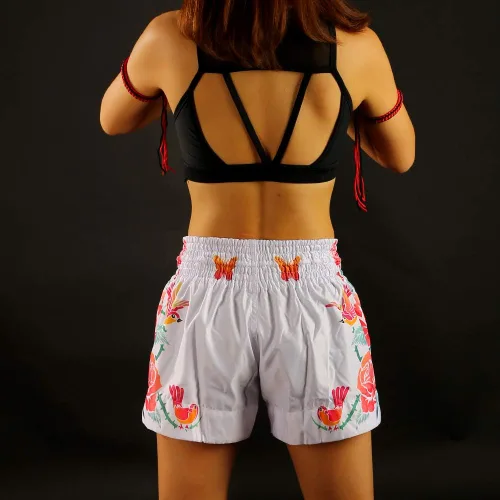 Miniatura 7 de Tuff Sport Pantalones cortos de boxeo Muay Thai para mujeres y niñas entrenamiento de artes marciales ropa de gimnasio