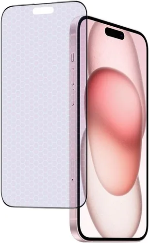 Miniatura 12 de PERFECTSIGHT - Protector de pantalla de privacidad compatible con iPhone 15 Pro de 6.1 pulgadas, antiluz azul, antiespía, HD, transparente, sin