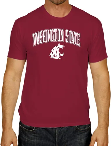 Miniatura 100 de Campus Colors NCAA - Camiseta de algodón para adulto, unisex, para el día del juego Camiseta con licencia oficial de la NCAA, algodón hilado