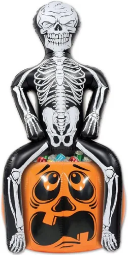 Miniatura 18 de Beistle - Hielera inflable, contenedores de bebidas para fiestas, con decoración espeluznante de Halloween