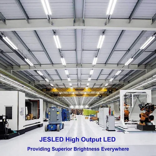 Miniatura 9 de JESLED Tubo de luz LED T8/T10/T12 de 8 pies, base FA8 de un solo pasador, 50W 6000LM 5000K luz blanca diurna, bombilla fluorescente LED