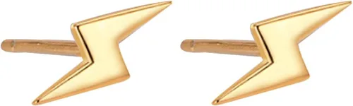 Shcyee Aretes de plata de ley 925 con diseño de rayos para mujeres y hombres, hipoalergénicos, para uso diario, joyería de regalo