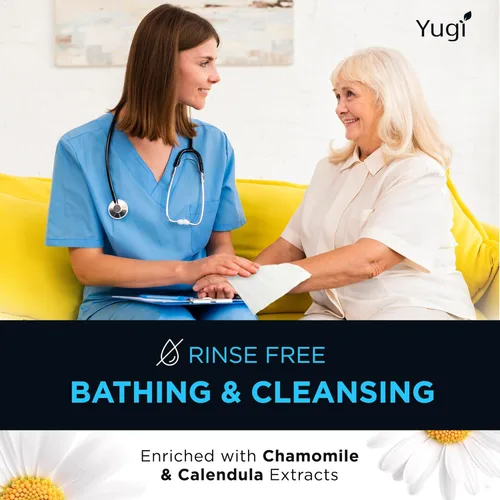 Miniatura 3 de Toallitas corporales para adultos – XL sin enjuague para ducha, paños de baño, baño sin perfume para ancianos, camping, gimnasio, viajes