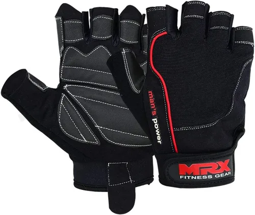 Miniatura 5 de MRX - Guantes de levantamiento de pesas para hombres y mujeres, entrenamiento de gimnasio, culturismo, entrenamiento de fuerza, levantamiento