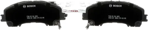 BOSCH BC1736 QuietCast Premium Juego de pastillas de freno de disco de cerámica - Compatible con Infiniti Q50, Q60, QX50; Nissan Rogue; FRONT