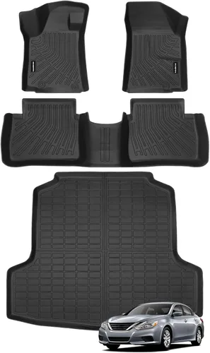 Miniatura 81 de Alfombrillas de piso Naibeve para Ford Edge 2015 2016 2017 2018 2019 2020 2021 2022 2023 2024 2025 - Ajuste personalizado para todo clima