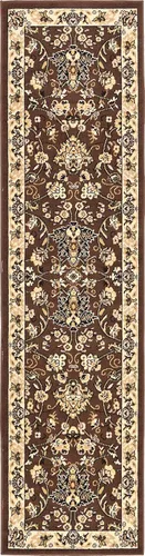 Miniatura 104 de Unique Loom Colección Sialk Hill - Alfombra de área Washington (7' 10" x 10' Rectángulo Burdeos/Crema)