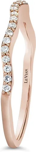 Miniatura 3 de Chocolate Diamond or Gemstone Stackable Band Ring for Women in 14k Gold Anniversary Promise Wedding Band Ring Size 6 to 8 by LeVian