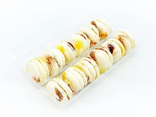Miniatura 2 de Paquete de 12 Macaron vegano praliné