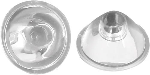 Miniatura 2 de Uxcell - Reflector de lente LED transparente de 0.787 in, colimador de 8 grados, 10