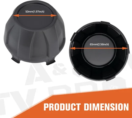 Miniatura 4 de A & UTV PRO Tapones de cubo de rueda para Kawasaki Teryx KRX 1000 2020 2021 2022 2023 2024 2025, accesorios para tapas de llanta de polvo, repuesto