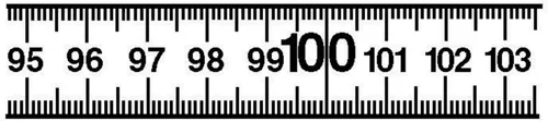 Miniatura 3 de Cinta Crescent Lufkin PHV1035CMN de 0.748 in x 16.4 ft, color naranja de alta visibilidad