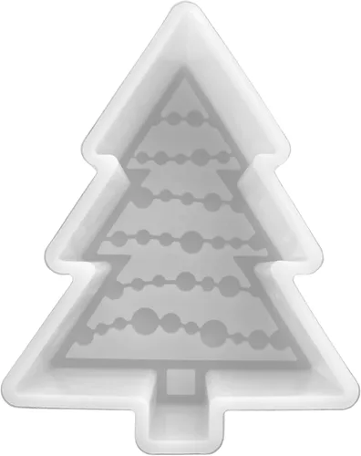 Molde de silicona Freshie para árbol de Navidad | 3.25 pulgadas de ancho x 4.25 pulgadas de largo x 1 pulgada de profundidad | Freshies, molde de