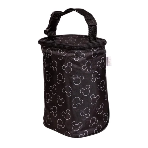 Disney Baby by J.L. Childress TwoCOOL Enfriador de leche materna – Biberón doble y bolsa de comida – Paquete de hielo incluido – Se adapta a 2 – 4